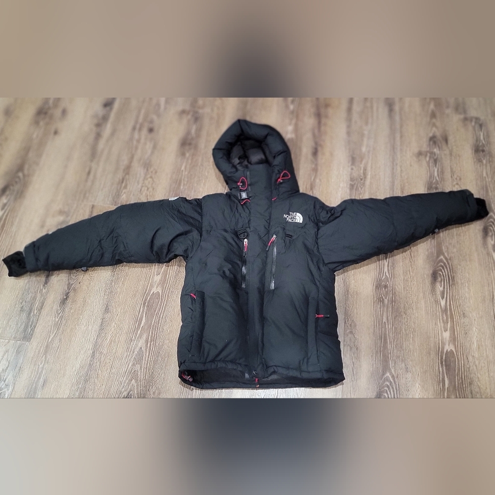 The North Face 800 Himalayan Summit Series Puffer Down Parka Jacket Black S - Picture 1 of 16